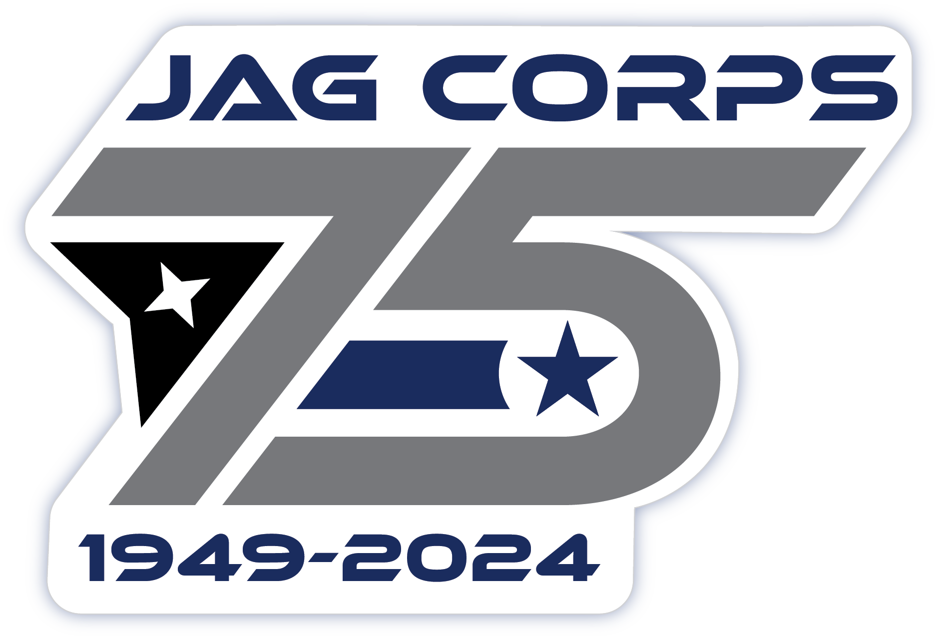 JAG Corps' 75th Anniversary Logo