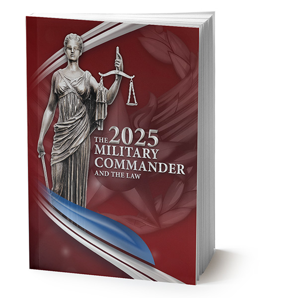 2025 Military Commander and the Law